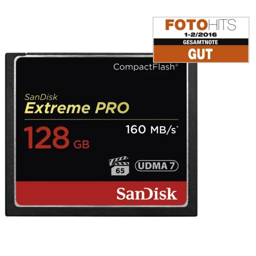 Карта CompactFlash SanDisk Extreme Pro 128 ГБ