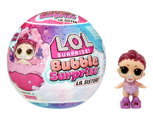 LOL Bubble Suprise lil sisters lalka DUŻA KULA