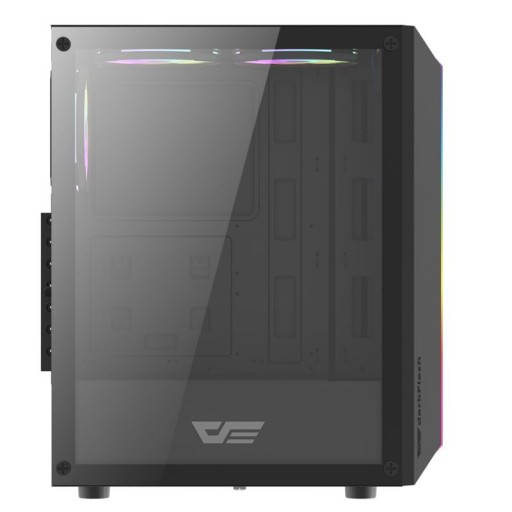 DARKFLASH DK151 LED OBUDOWA DO KOMPUTERA ATX ITX ARGB 3 WENTYLATORY