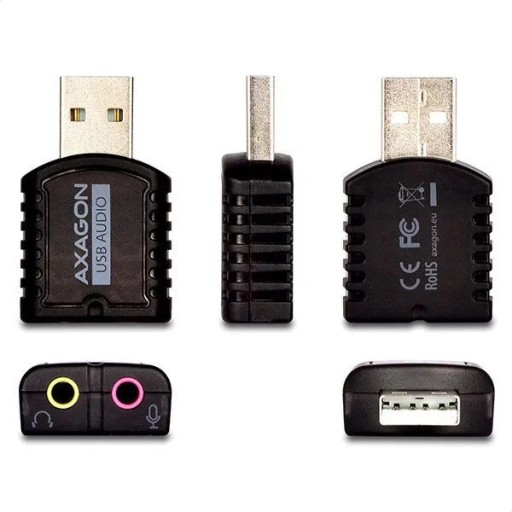 ADA-10 Внешняя звуковая карта MINI, USB 2,