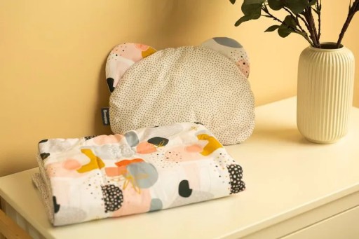 КОМПЛЕКТ ДЛЯ КОЛЯСКИ ABSTRACT DOTS GREY