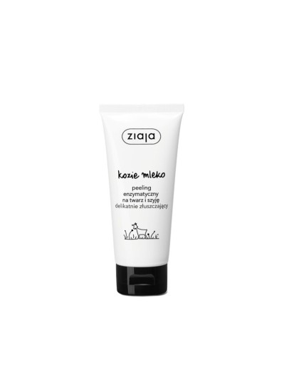 ZIAJA KOZIE MLEKO PEELING ENZYMATYCZNY, TWARZ 75ML