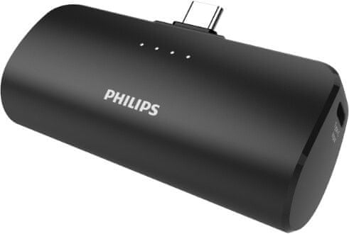 PHILIPS POCKET POWERBANK Phil-DLP2510C/00 2500 мАч TYPE-C ЧЕРНЫЙ