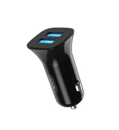 L-BRNO Автомобильное зарядное устройство Dual USB + Lightning