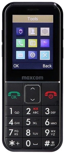Телефон MAXCOM Comfort MM735 + браслет SOS