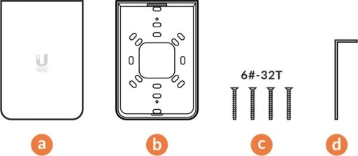 Точка доступа UBIQUITI U6 Встраиваемая в стену Wi-Fi 6