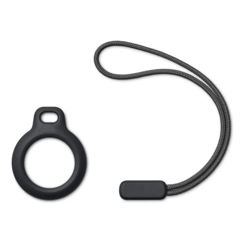 Черный брелок Tech-Protect Rough Chain Apple AirTag