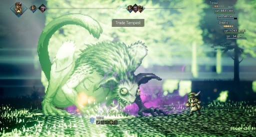 Octopath Traveler ПЕРЕКЛЮЧАТЕЛЬ б/у (кВт)