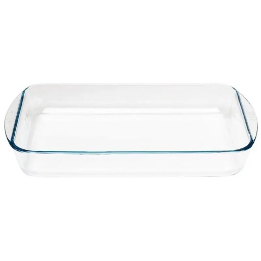Стеклянное тепло -резистентное сосуд 40 x 27 см 3,7 л иконику Pyrex
