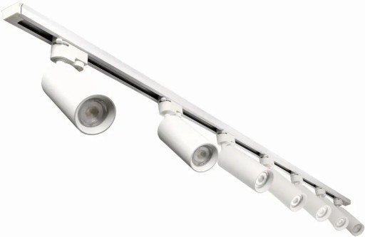 Комплект рельсовых путей 2 м + 6 ламп GU10 LED MAX для освещения рельсов