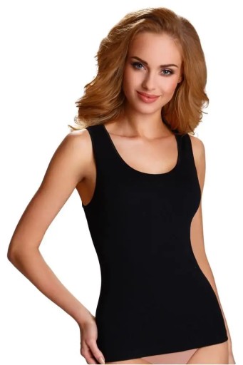 Koszulka Clarissa plus Czarny, 2XL