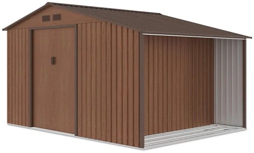 САДОВЫЙ ИНСТРУМЕНТ ДОМ гараж ДЛЯ САДА СТРОНГ сарай MADISON 342x255 см