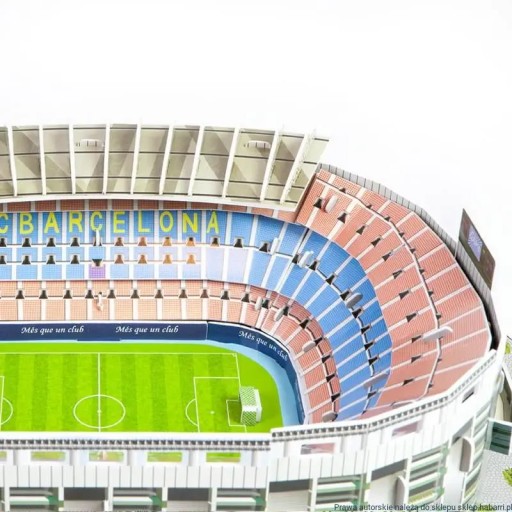 CAMP NOU Футбольный стадион ФК Барселона 3D Пазл