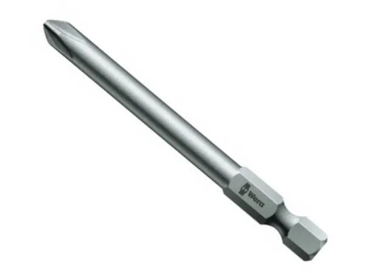 Крестообразный наконечник Wera PH2 Phillips, длинный.