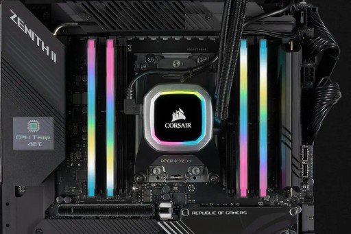 Память Vengeance RGB PRO SL DDR4 32 ГБ/3200 (2)