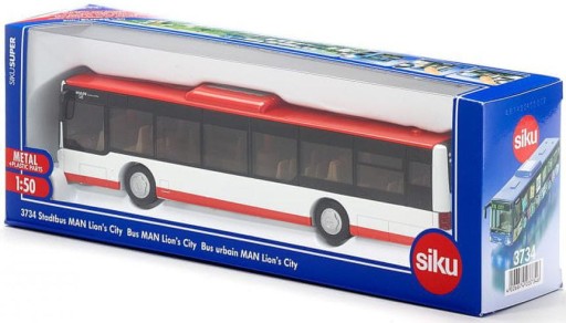 3734 Siki Super Bus Man Metal+ пластиковая шкала: 1: 50 Возраст: 3+
