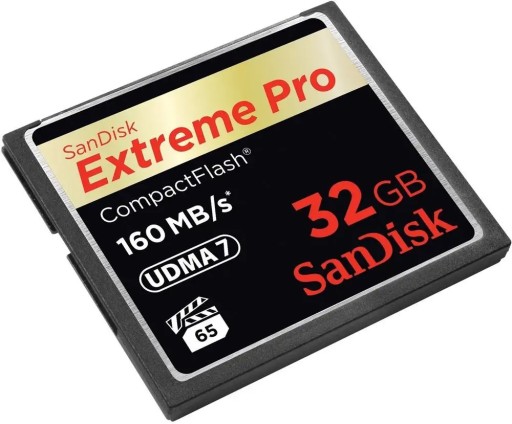 Карта SANDISK Compact Flash Extreme Pro 600X 32 ГБ