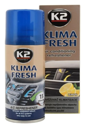 K2 KLIMA FRESH LEMON ОСВЕЖИТЕЛЬ КОНДИЦИОНЕРА ВОЗДУХА