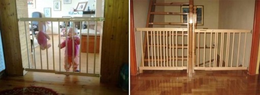 Защитные ворота для дверей 72-122 см.