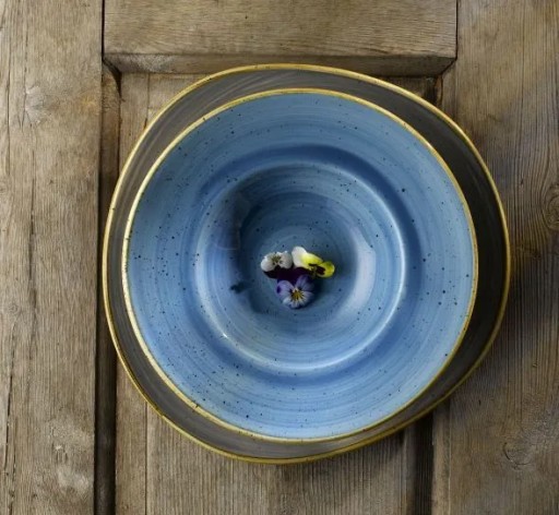 Talerz głęboki 24 cm Cornflower Blue CHURCHILL