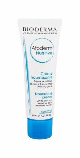 Bioderma Atoderm Nutritive, krem odżywczy, Zimowy niezbędnik, 40ml