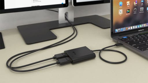 РОЗЕТКА I-TEC USB-C — DisplayPort x2 C31DUAL4KDP