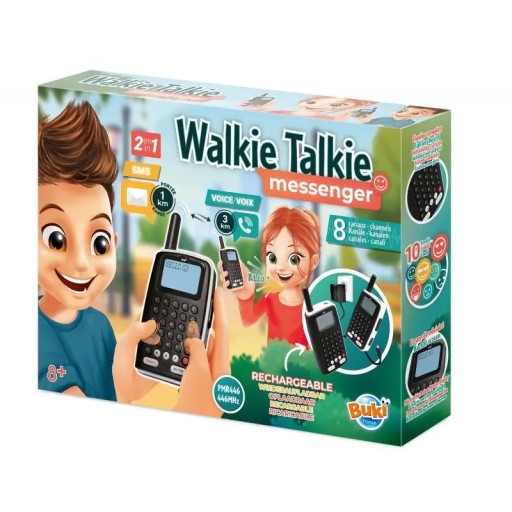 WALKIE TALKIE Messenger - Радиус действия 1 км/3 км - BUKI