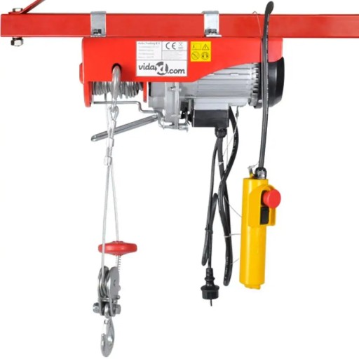 Wciągarka elektryczna 1000 W, 200/400 kg Lumarko!