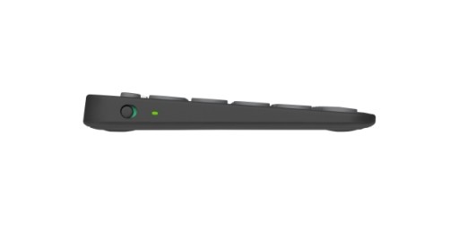 Клавиатура LOGITECH Pebble Keys 2 K380s, графитовый цвет