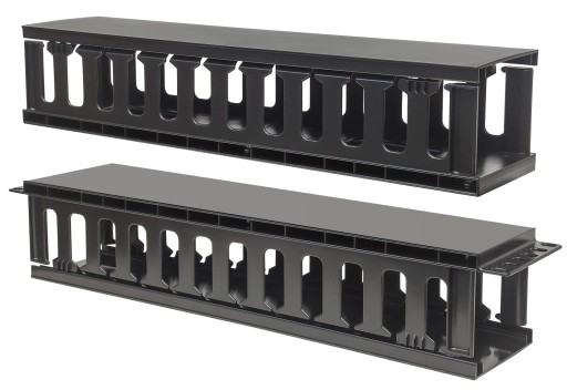 Techly 108316 Organizer kabli 2U do szaf Rack 19