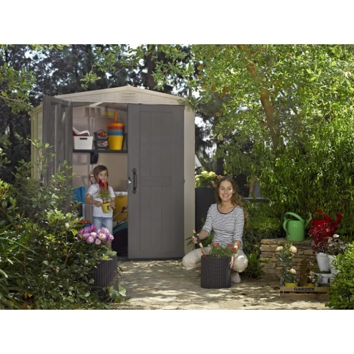 Садовый сарай для инструментов Keter FACTOR 6x6, 195x173 см, XL