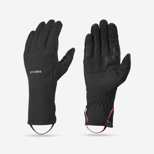 Трекинговые перчатки Forclaz MT500 touch для взрослых эластичные.