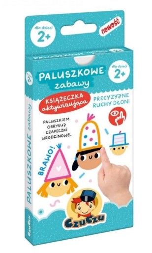 CZUCZU 762756 КНИГА ДЛЯ ЗАНЯТИЙ ПАЛЬЧИКАМИ ДЛЯ 2 ГОДА