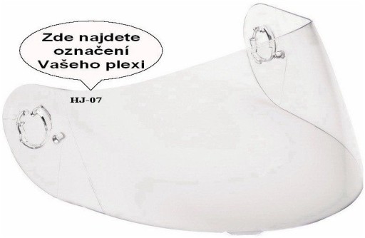 Стекло HJC HJ-35 для красного зеркала RPHA 1