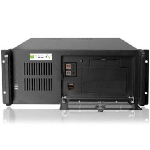 Корпус для стоечного ПК TECHLY ATX 19 дюймов, 4U, черный