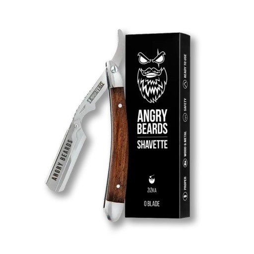 Чешская бритва Шаветта Жижека от Angry Beards