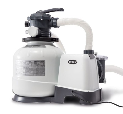POMPA PIASKOWA 10500 l/h + PIASEK 50KG INTEX 26648