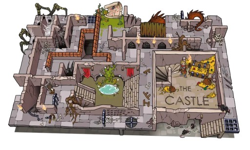 Внутри 3 игры Castel IUVI