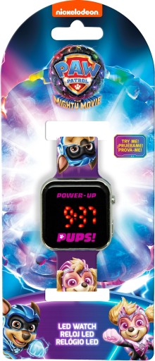Часы Paw Patrol Skye PW19945 со светодиодным календарем