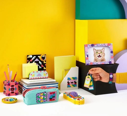 LEGO DOTS ZESTAW NARZĘDZI PROJEKTANTA - WZORKI 41961 8+