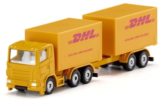 Грузовик SIKU 1694 DHL с прицепом