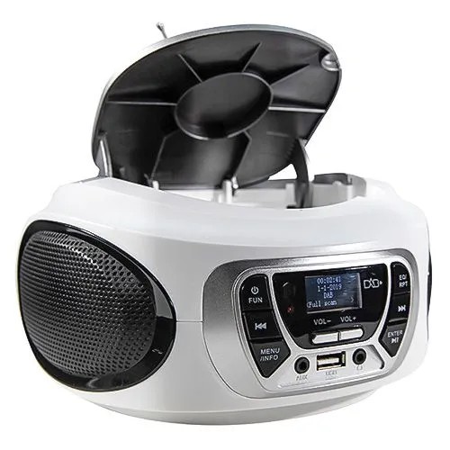 БУМБОКС CD-ПЛЕЕР РАДИО DAB USB MP3 AUX TREVI