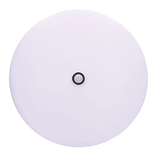 Потолочный светильник Solight LED PLAIN с PIR-датчиком, 18Вт, 1260лм, 3000К, круглый