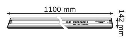 Направляющая Fsn 1100 Bosch Professional