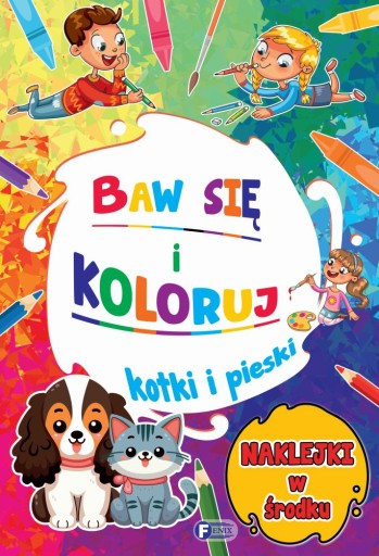 Baw się i koloruj miękka Fenix