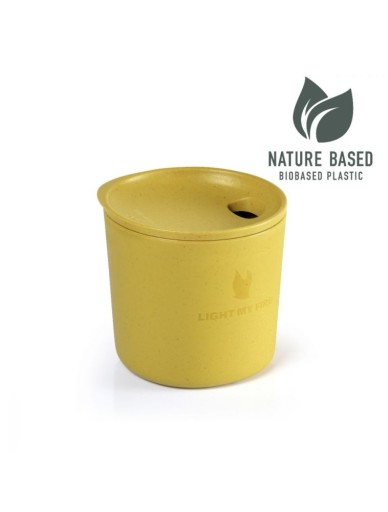 Light My Fire MyCup`n Lid Чашка короткая желтая 250мл