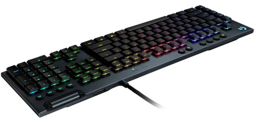 Механическая клавиатура LOGITECH G815 QWERTZ DEU, черная, с подсветкой