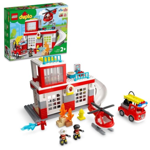 LEGO Duplo 10970 Пожарная часть и вертолет