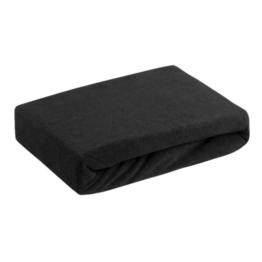 Простыня черная натяжная FROTTE 220X200