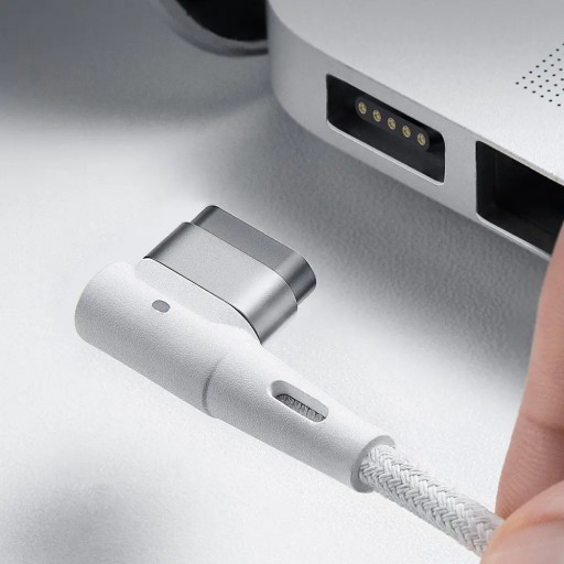УГЛОВОЙ ЦИНКОВЫЙ КАБЕЛЬ ПИТАНИЯ BASEUS MacBook 60 Вт, 2 м
